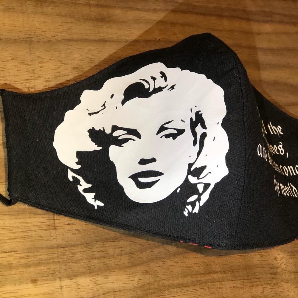 Marilyn Monroe mask!